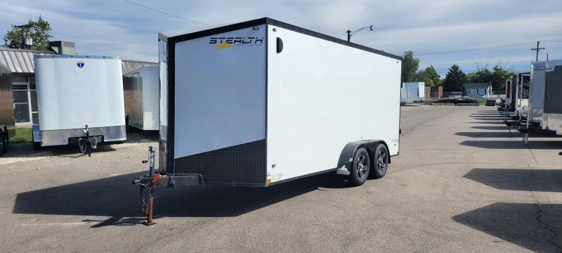 2020 Stealth Trailers 7'X16' PSW 7K WHITE BO Cargo / Enclosed Trailer 2020 Stealth Trailers 7'X16' PSW 7K WHITE BO Cargo / Enclosed Trailer