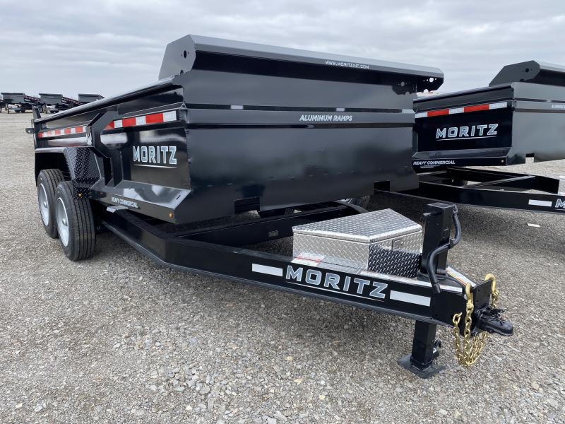 2022 Moritz International 7'X14' DUMP 16K SCISSOR Dump Trailer Midway