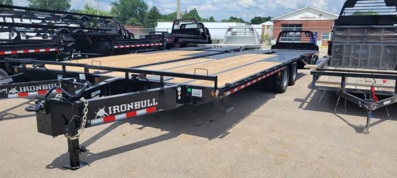 2022 Iron Bull 8.5'X21'+5' DECKOVER 24K PINTLE Deckover Trailer 2022 Iron Bull 8.5'X21'+5' DECKOVER 24K PINTLE Deckover Trailer