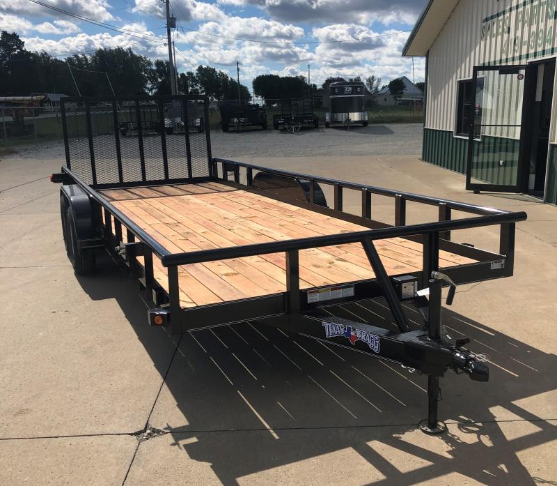 2022 Texas Bragg Trailers 7'X20' PIPE TOP 7K Utility Trailer 2022 Texas Bragg Trailers 7'X20' PIPE TOP 7K Utility Trailer