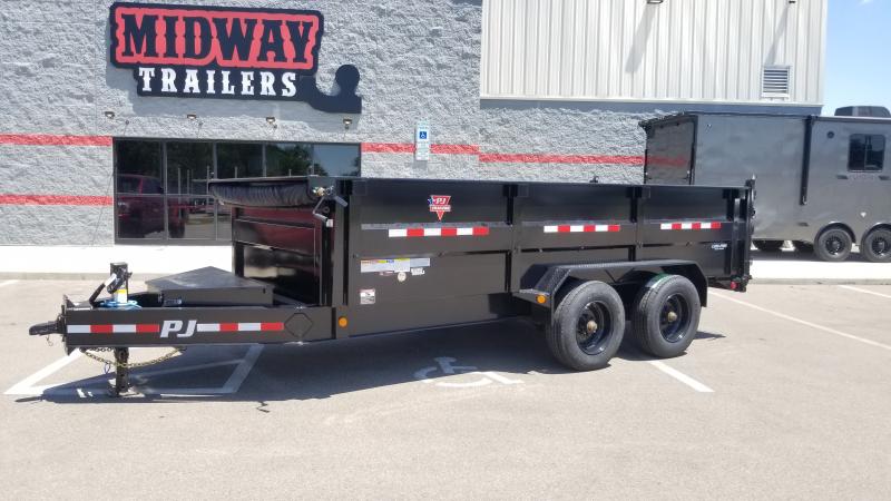 2023 PJ Trailers 7'X16' DUMP 20K SCISSOR 3'HIGH SIDE BP Dump Trailer 2023 PJ Trailers 7'X16' DUMP 20K SCISSOR 3'HIGH SIDE BP Dump Trailer