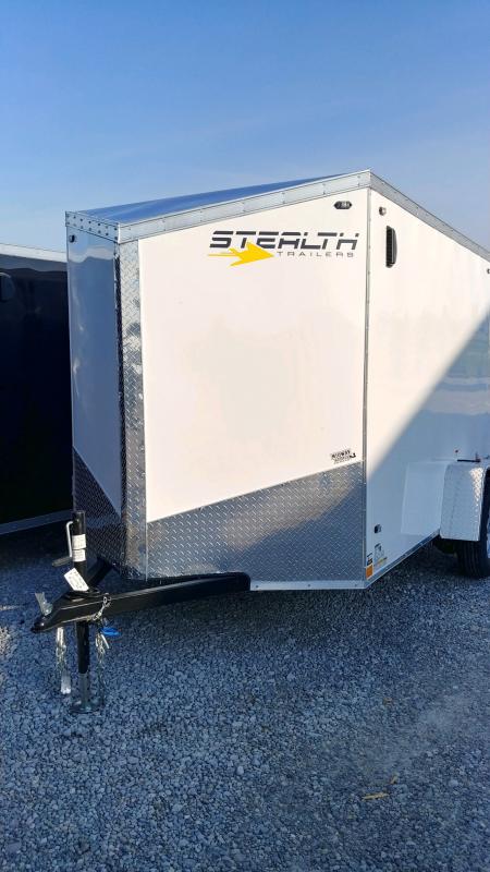 2020 Stealth 6x10 Titan 3k White Barn Doors Enclosed Trailer 2020 Stealth 6x10 Titan 3k White Barn Doors Enclosed Trailer