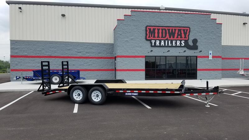 2021 Sure-trac 7'x18' Equipment 14k Std Equipment Trailer 2021 Sure-trac 7'x18' Equipment 14k Std Equipment Trailer