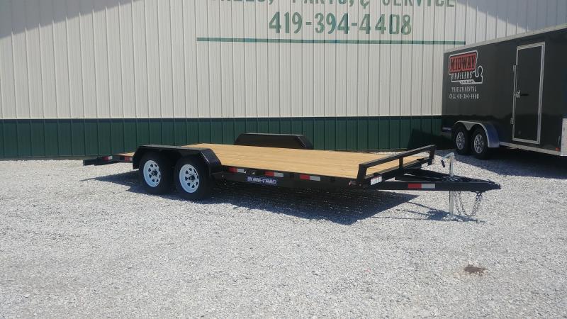 2020 Sure-trac 7x18 Wood Deck Ch 7k Car Hauler Trailer 2020 Sure-trac 7x18 Wood Deck Ch 7k Car Hauler Trailer