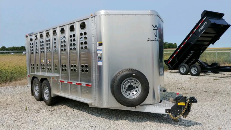 2021 Wilson 7x16 Ranch Hand 10k Bp Livestock Trailer 2021 Wilson 7x16 Ranch Hand 10k Bp Livestock Trailer