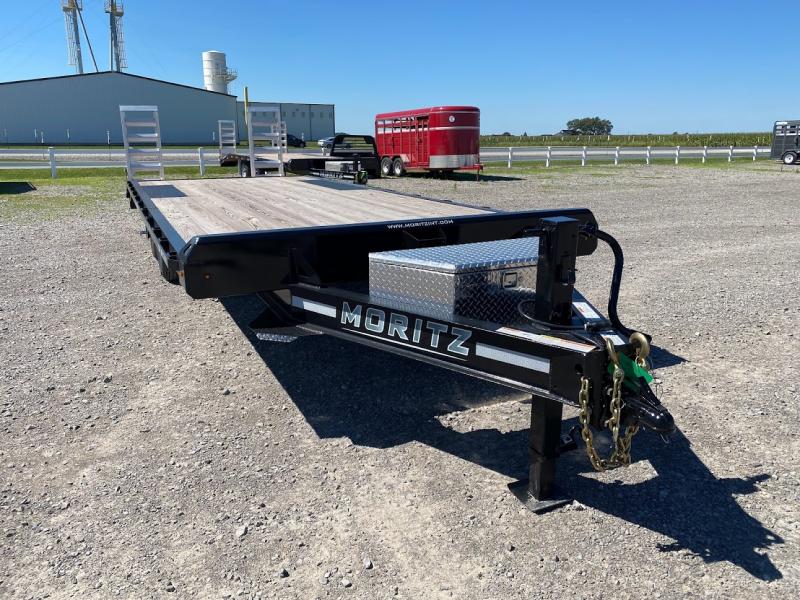 2022 Moritz International 8'X20'+4' AR 14K Deckover Trailer 2022 Moritz International 8'X20'+4' AR 14K Deckover Trailer