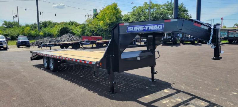 2023 Sure-Trac 8.5'X20'+5' GN 15K W/ FULL WIDTH RAMPS Deckover Trailer 2023 Sure-Trac 8.5'X20'+5' GN 15K W/ FULL WIDTH RAMPS Deckover Trailer