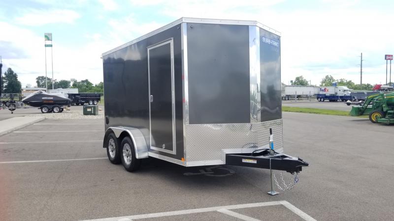 2020 Sure-trac 7'x12' 7k Charcoal Enclosed Trailer 2020 Sure-trac 7'x12' 7k Charcoal Enclosed Trailer