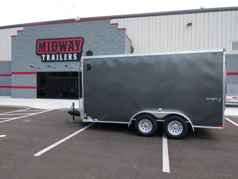 2023 Stealth Trailers 7'X14'+12" TITAN 7K CHARCOAL Cargo / Enclosed Trailer 2023 Stealth Trailers 7'X14'+12" TITAN 7K CHARCOAL Cargo / Enclosed Trailer