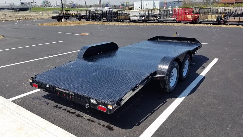 2021 Sure-trac 7'x18' Steel Deck Ch 7k Car Hauler Trailer 2021 Sure-trac 7'x18' Steel Deck Ch 7k Car Hauler Trailer