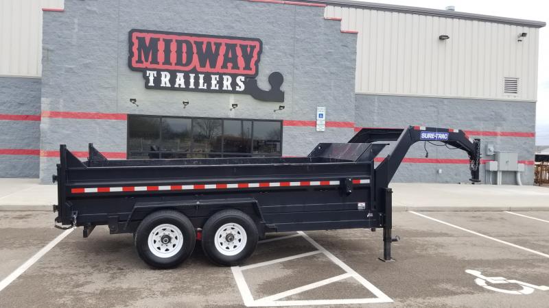 2016 Sure-trac 7'x14' 14k Gn Scissor Dump Dump Trailer 2016 Sure-trac 7'x14' 14k Gn Scissor Dump Dump Trailer