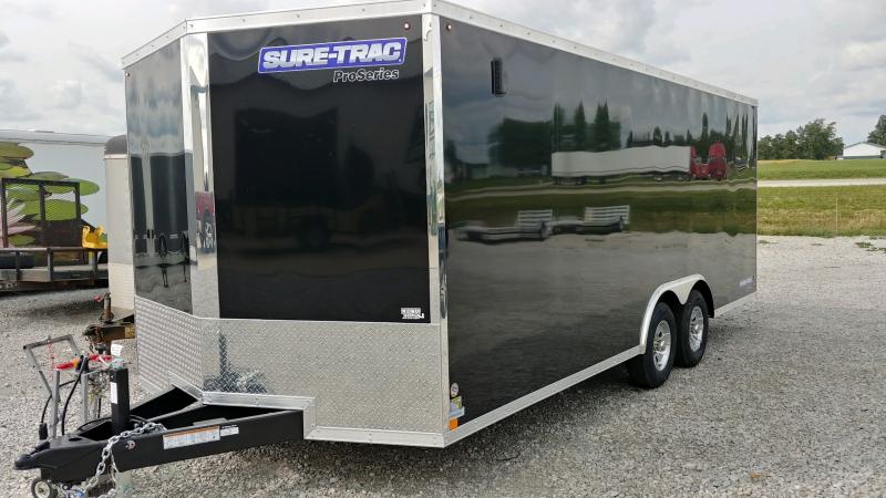 2021 Sure-trac 8.5x20 Psw 10k Black Enclosed Trailer 2021 Sure-trac 8.5x20 Psw 10k Black Enclosed Trailer