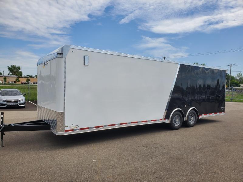 2020 Stealth 8.5'x28' Bull Nose Viper 12k White/black Enclosed Trailer 2020 Stealth 8.5'x28' Bull Nose Viper 12k White/black Enclosed Trailer