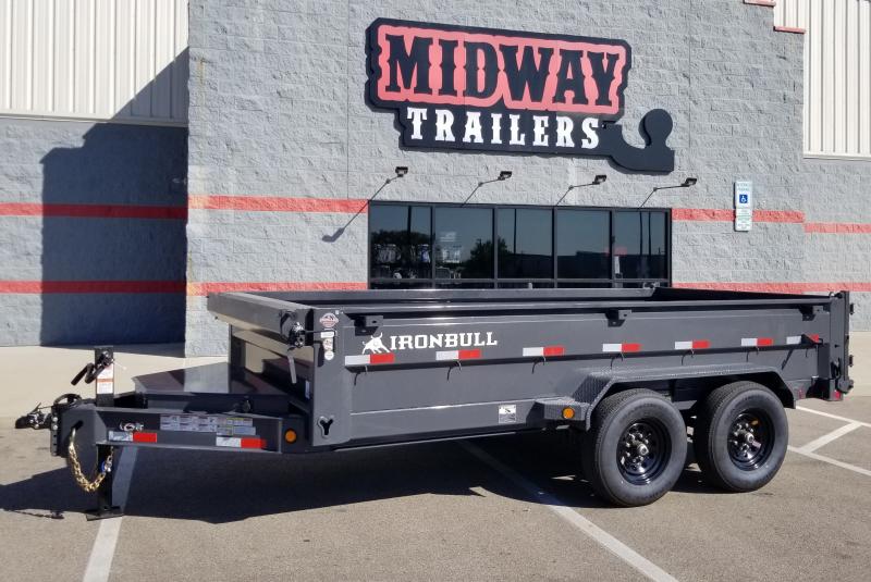 2022 Iron Bull 7'X14' 14K DUMP CHARCOAL Dump Trailer 2022 Iron Bull 7'X14' 14K DUMP CHARCOAL Dump Trailer