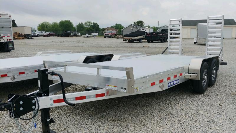 2021 Sure- Trac 7 X18 Aluminum Imp 14k Equipment Trailer 2021 Sure- Trac 7 X18 Aluminum Imp 14k Equipment Trailer