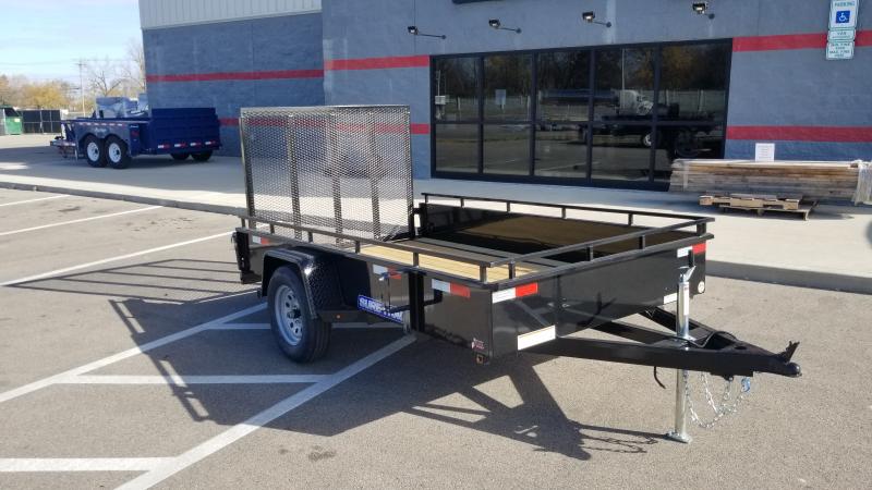2021 Sure-trac 6'x10' Steel High Side 3k Utility Trailer 2021 Sure-trac 6'x10' Steel High Side 3k Utility Trailer