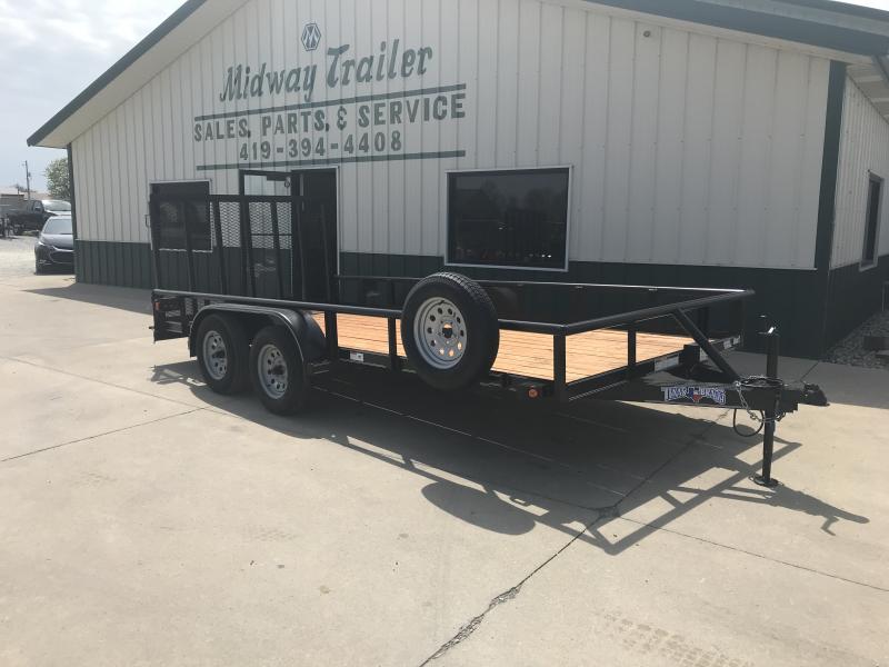 2022 Texas Bragg Trailers 7X16 PIPE TOP 7K Utility Trailer 2022 Texas Bragg Trailers 7X16 PIPE TOP 7K Utility Trailer