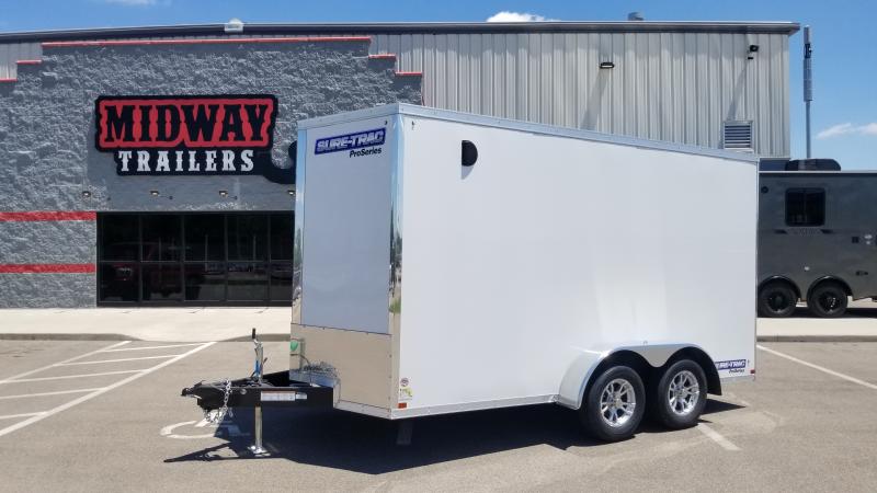 2021 Sure-trac 7'x16' 7k White Enclosed Trailer 2021 Sure-trac 7'x16' 7k White Enclosed Trailer