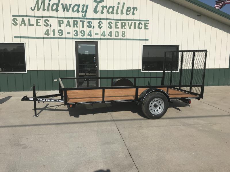 2023 SureTrac 7X14 TUBE TOP 7K ATV Utility Trailer Midway Trailers