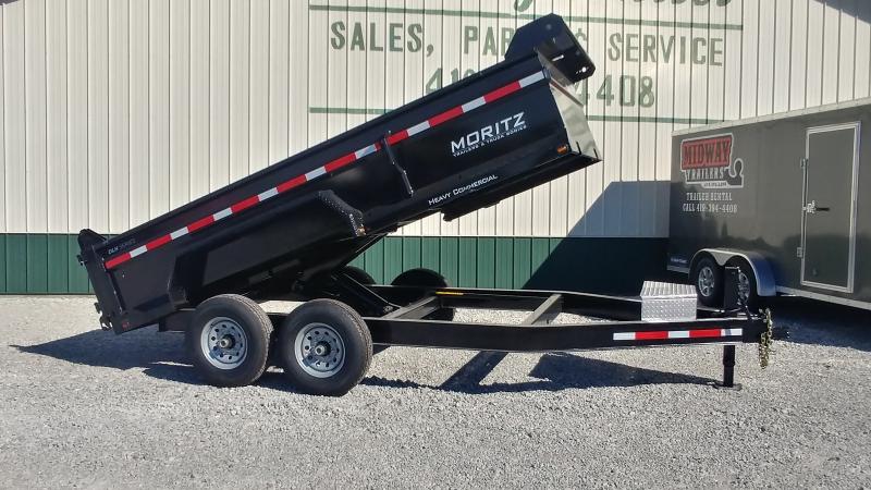 2021 Moritz International 7'X14' DUMP 14K SCISSOR HYDRO JACK Dump Trailer 2021 Moritz International 7'X14' DUMP 14K SCISSOR HYDRO JACK Dump Trailer