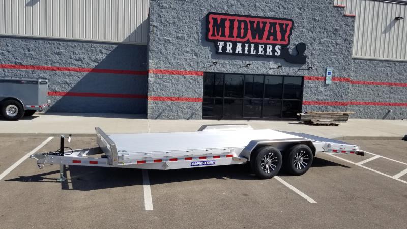 2022 Sure-Trac 7 X 18 ALUMINUM CAR HAULER 10K Car / Racing Trailer 2022 Sure-Trac 7 X 18 ALUMINUM CAR HAULER 10K Car / Racing Trailer