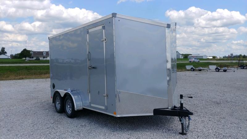 2021 Stealth 7x14 Titan 7k Silver Enclosed Trailer 2021 Stealth 7x14 Titan 7k Silver Enclosed Trailer