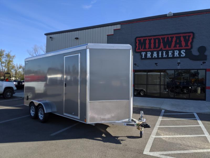 2020 Triton 7'x16' Alum 7k Pewter Enclosed Trailer 2020 Triton 7'x16' Alum 7k Pewter Enclosed Trailer