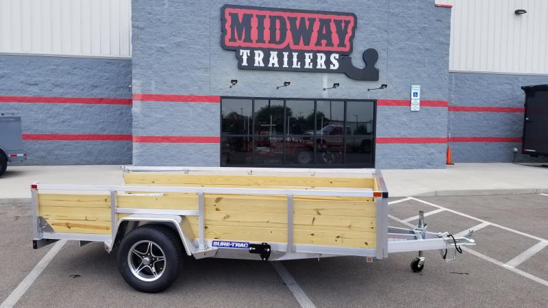 2021 Sure-trac 7'x12' Alum Three Board 3k Utility Trailer 2021 Sure-trac 7'x12' Alum Three Board 3k Utility Trailer