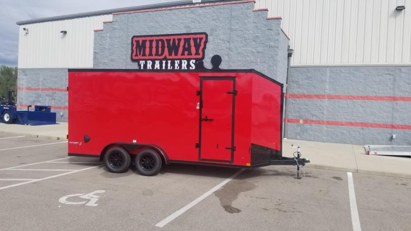 2022 Stealth Trailers 7'X16' 7K RED / BLACKOUT Cargo / Enclosed Trailer 2022 Stealth Trailers 7'X16' 7K RED / BLACKOUT Cargo / Enclosed Trailer