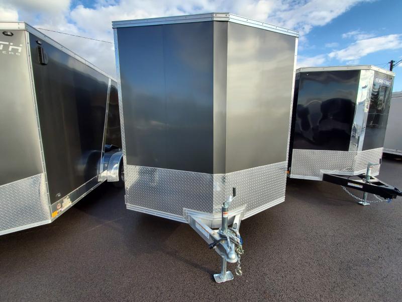 2019 Ez Hauler 7.5'x16' Alum 7k Charcoal Enclosed Trailer 2019 Ez Hauler 7.5'x16' Alum 7k Charcoal Enclosed Trailer