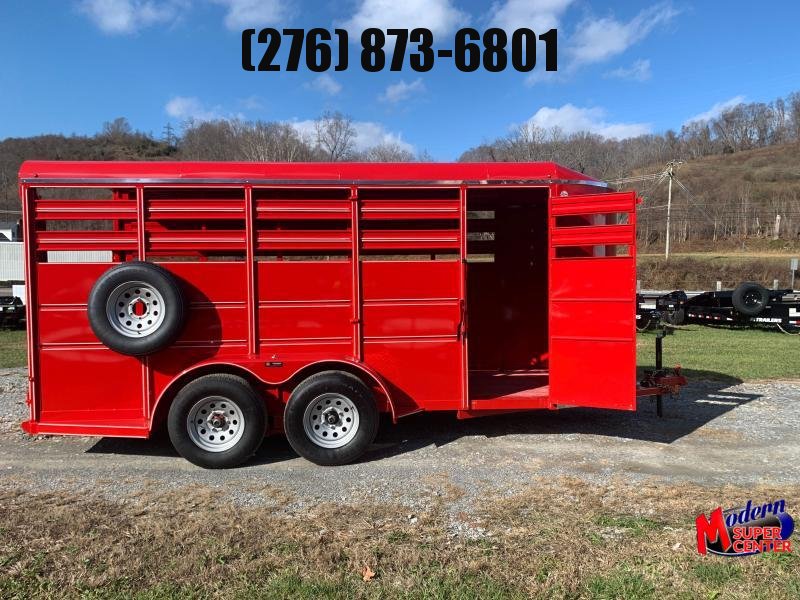 2023 Nexhaul 6x16 Stock Trailer Stock / Stock Combo Trailer 2023 Nexhaul 6x16 Stock Trailer Stock / Stock Combo Trailer