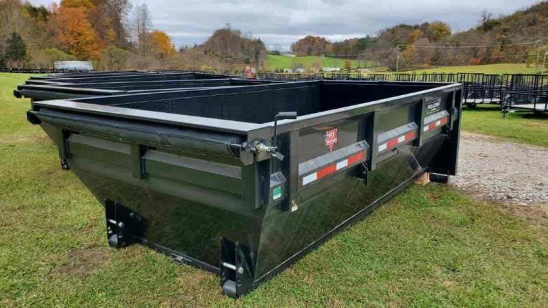 PJ Trailers KD 14' Dump Bin 13.26 cubic yards with Tarp (for Rollster Trailers)