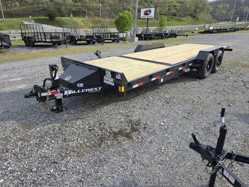 2025 Hillcrest Trailers 14166SPT PARTIAL TILT 16+6 14K Equipment Trailer