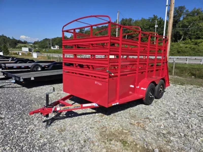 2026 Carry-On 6X12 LIVESTOCK / Stock Combo Trailer (with Brakes on Both Axles)