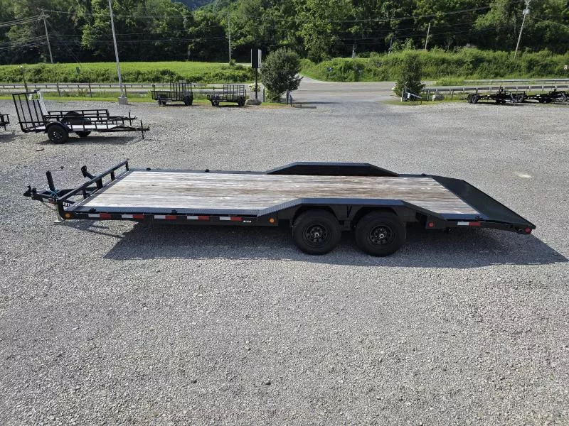 2023 PJ Trailers 8.5x22 Drive-Over Fenders 10K Car Hauler Trailer