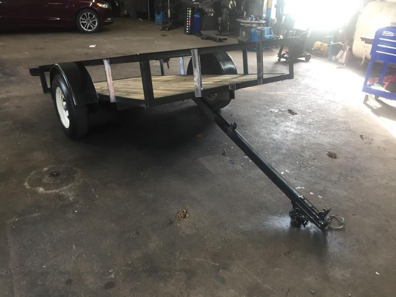 2007 P and T Trailers 5X10STT Tilt Utility Trailer 2007 P and T Trailers 5X10STT Tilt Utility Trailer