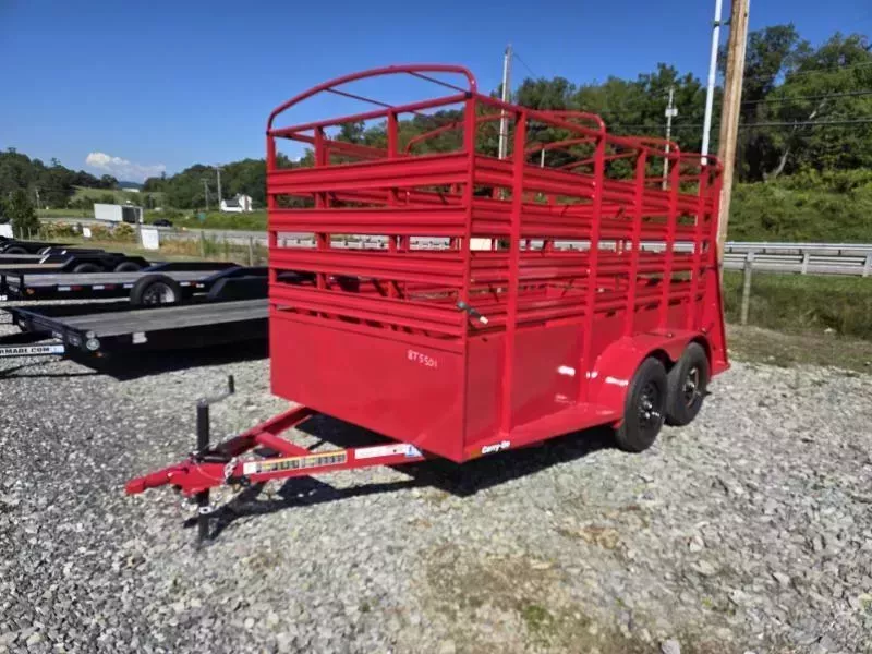 2026 Carry-On 6X12 LIVESTOCK / Stock Combo Trailer (with Brakes on Both Axles)