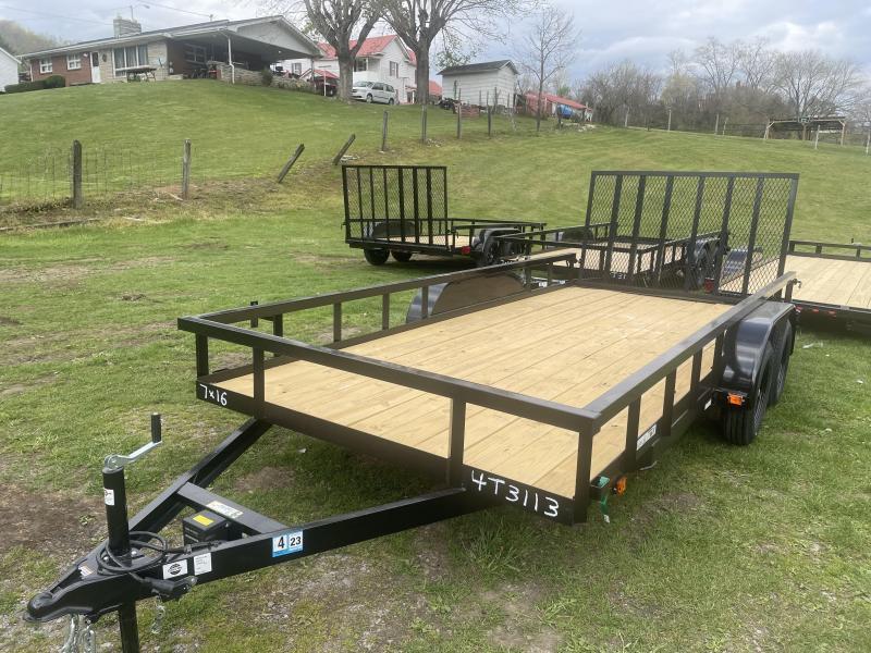 2022 Carry-On 7X16GW1BRK Utility Trailer 2022 Carry-On 7X16GW1BRK Utility Trailer