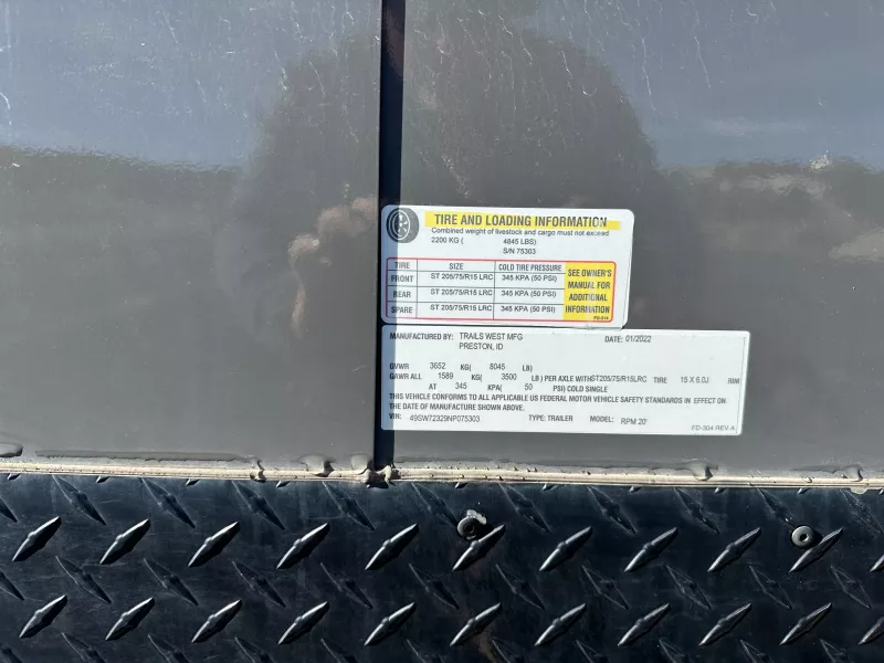 used Snowmobile Trailers Trails West  for sale, in Elko, NV Thumbnail 3