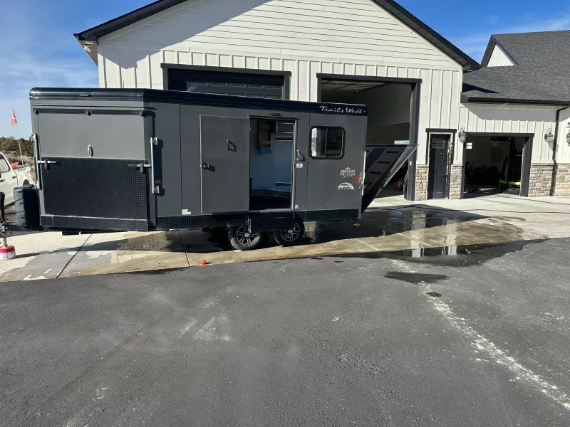 2022 20’ Trails West Snowmobile Trailer