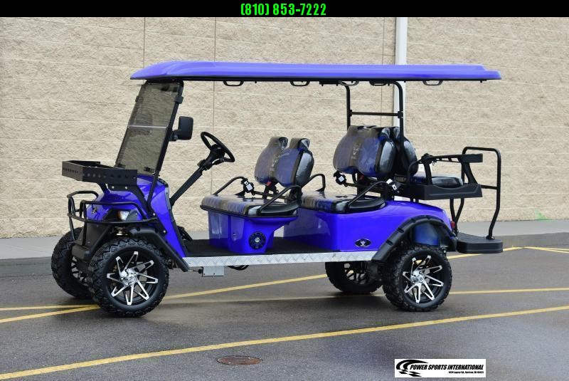 CUSTOM IRON BULL BIG BULL Limo 6-Passenger Crew Golf Cart Electric Precedent NICE!!! #0313 CUSTOM IRON BULL BIG BULL Limo 6-Passenger Crew Golf Cart Electric Precedent NICE!!! #0313