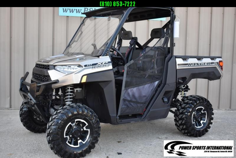 2018 POLARIS RANGER XP 1000 EPS Silver Metallic EDITION #5142 2018 POLARIS RANGER XP 1000 EPS Silver Metallic EDITION #5142