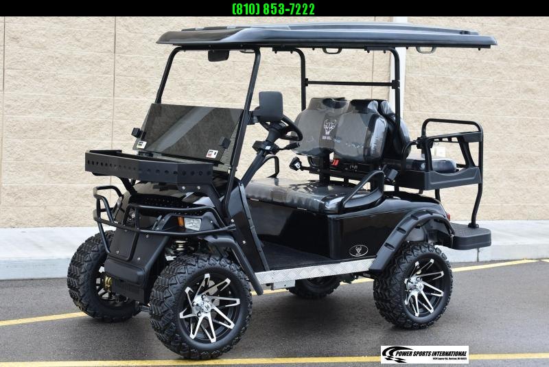 2022 CUSTOM IRON BULL LITTLE BULL 4-Passenger Golf Cart Electric Precedent BLACK #2941 2022 CUSTOM IRON BULL LITTLE BULL 4-Passenger Golf Cart Electric Precedent BLACK #2941