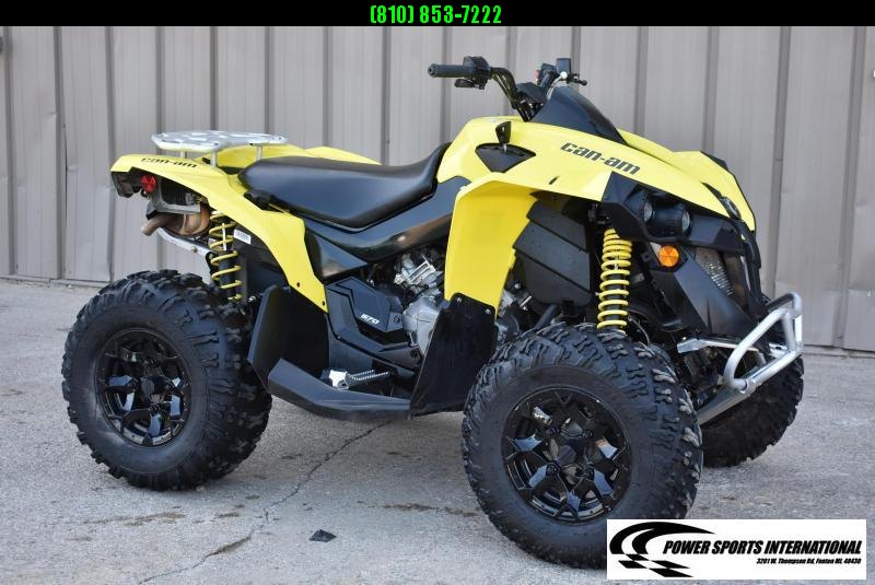 2020 CAN-AM RENEGADE 570 YELLOW 4X4 ATV #0125 2020 CAN-AM RENEGADE 570 YELLOW 4X4 ATV #0125