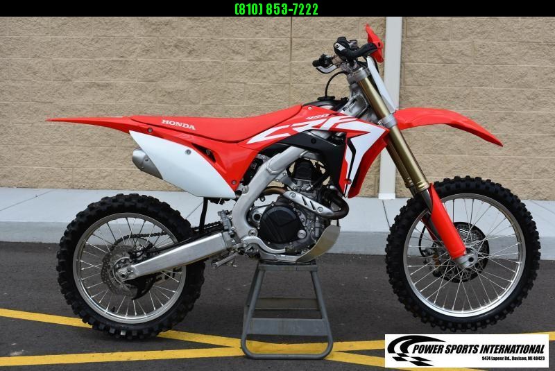 2018 HONDA CRF450R Electric Start 4-Stroke MX Off Road Motorcycle #2838 2018 HONDA CRF450R Electric Start 4-Stroke MX Off Road Motorcycle #2838