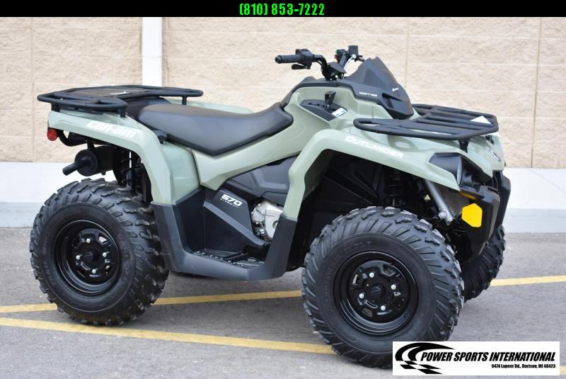 2017 CAN-AM OUTLANDER MAX 570 HUNTER GREEN 4X4 ATV #1120 2017 CAN-AM OUTLANDER MAX 570 HUNTER GREEN 4X4 ATV #1120