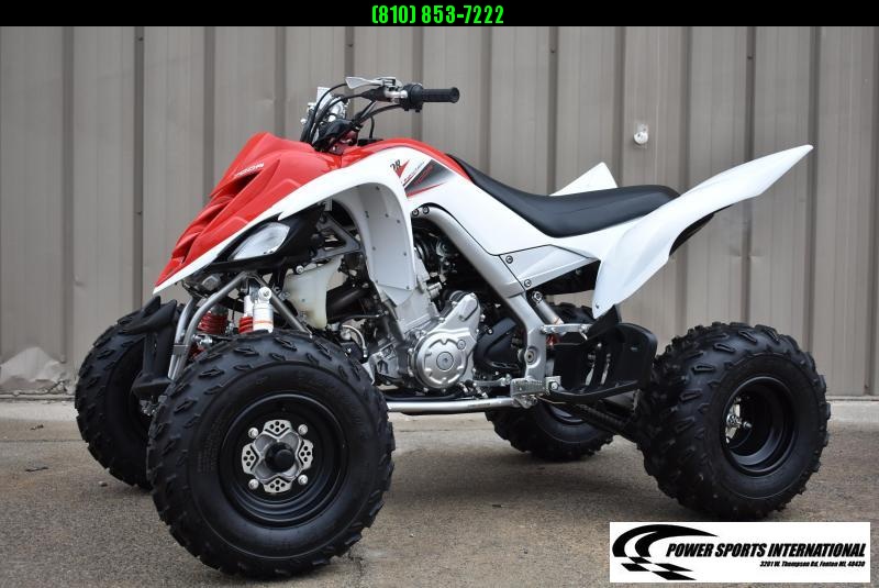 Left Over 2011 Yamaha Raptor 700R Red and White Team Edition Sport ATV Quad #5999 Left Over 2011 Yamaha Raptor 700R Red and White Team Edition Sport ATV Quad #5999