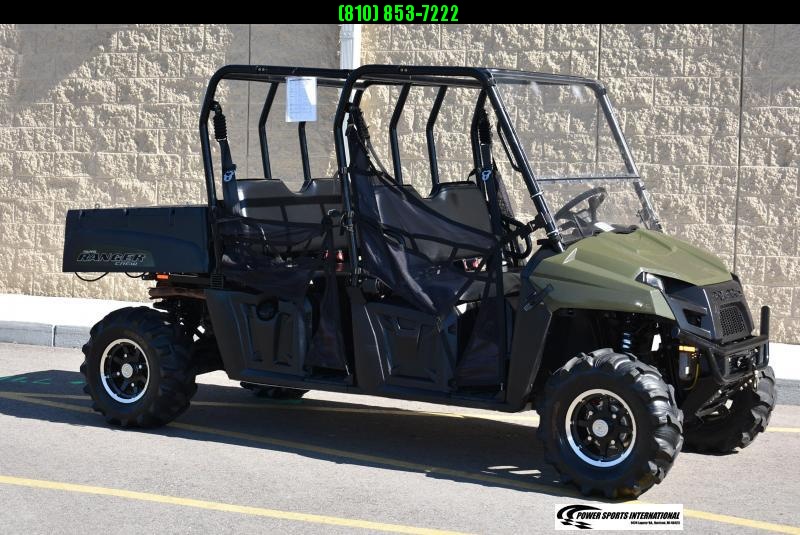 2014 POLARIS RANGER CREW 570 4-SEATER HUNTER GREEN 4X4 UTILITY UTV #6426 2014 POLARIS RANGER CREW 570 4-SEATER HUNTER GREEN 4X4 UTILITY UTV #6426