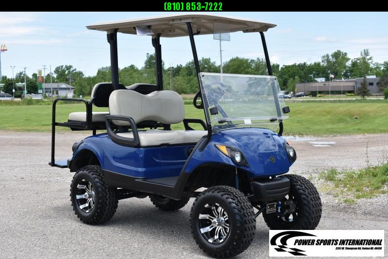 2015 Custom Yamaha Drive 48V Golf Cart CUSTOM Metallic Blue #4039 2015 Custom Yamaha Drive 48V Golf Cart CUSTOM Metallic Blue #4039
