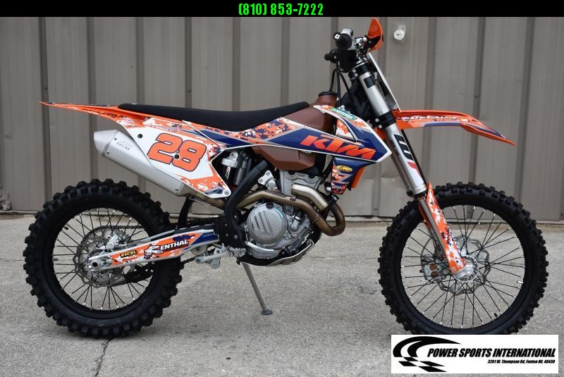 2017 KTM 350 XC-F 4-Stroke MX Off Road Motorcycle #7795 2017 KTM 350 XC-F 4-Stroke MX Off Road Motorcycle #7795